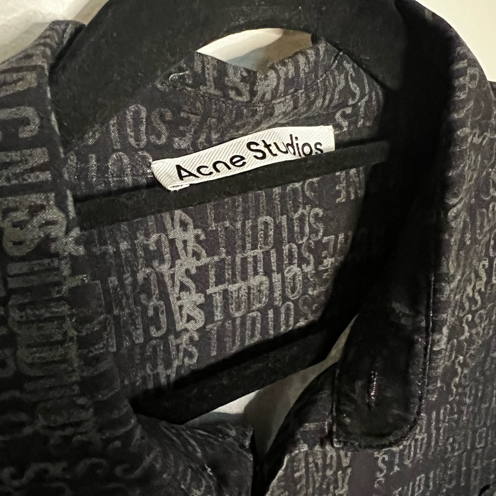 Men’s Acne Studios button down shirt, size L